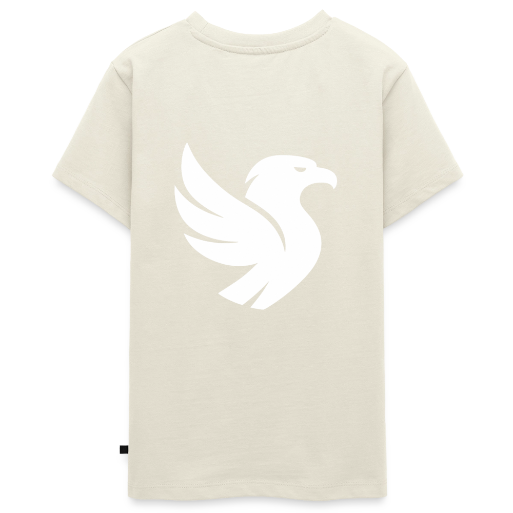 "Big Bird" Backprint Tee - Naturweiß