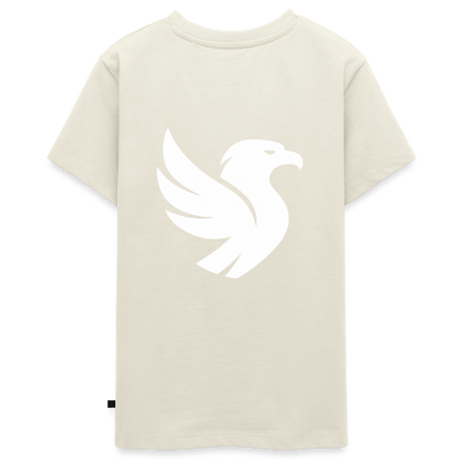 "Big Bird" Backprint Tee - Naturweiß