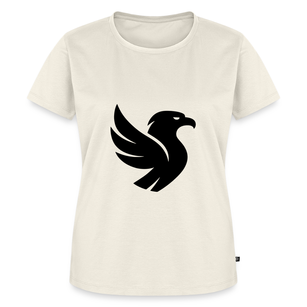L’Aigle Statement Tee (Onyx) - Naturweiß