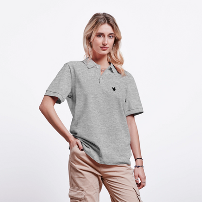 Omnia Piqué Polo (Onyx) - Grau meliert