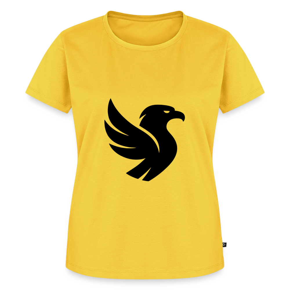 L’Aigle Statement Tee (Onyx) - Sonnengelb