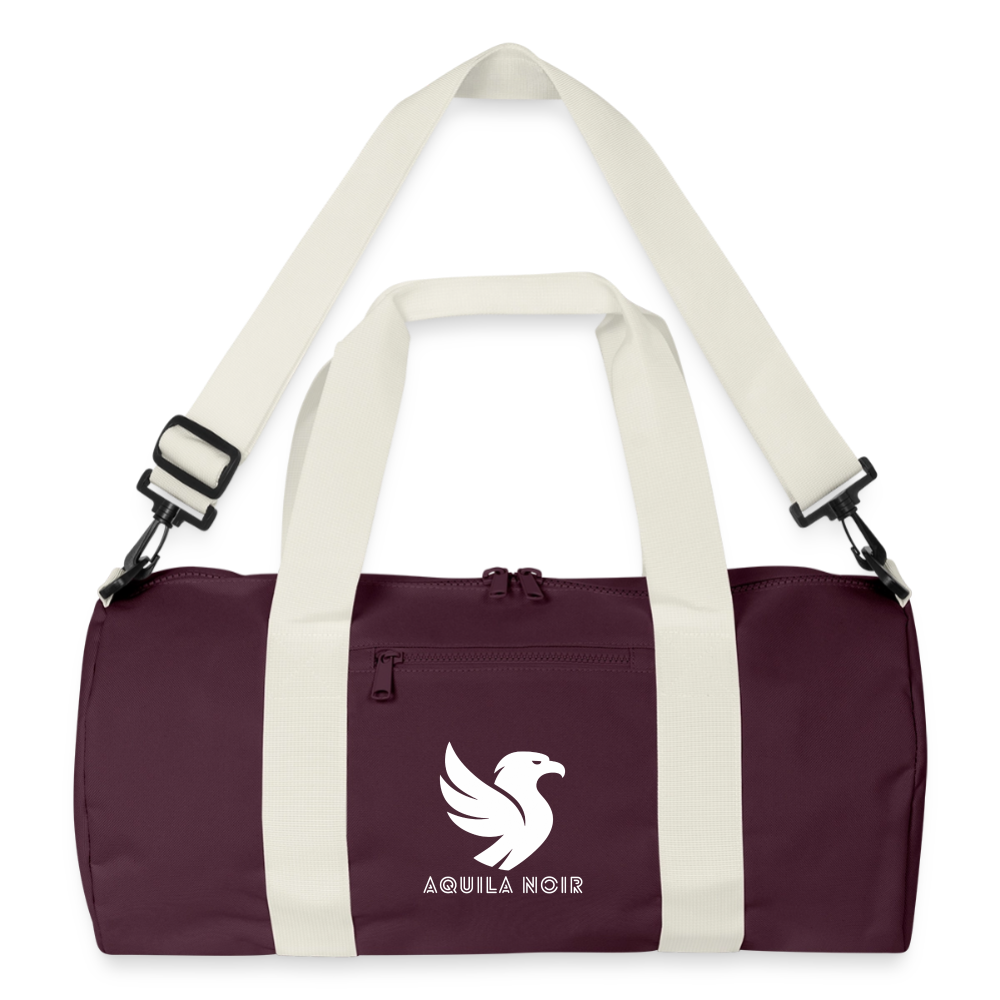 Amour Gym Bag (Ivory) - Bordeaux/Offwhite