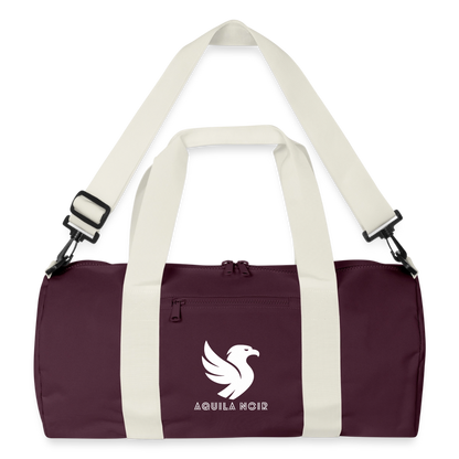 Amour Gym Bag (Ivory) - Bordeaux/Offwhite