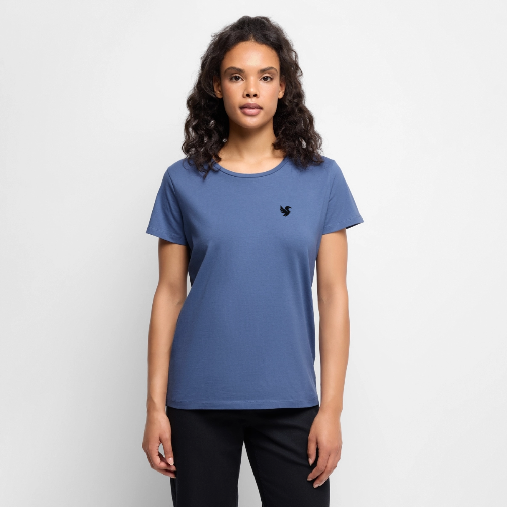 Élise Premium Tee (Onyx) - Taubenblau