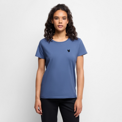 Élise Premium Tee (Onyx) - Taubenblau