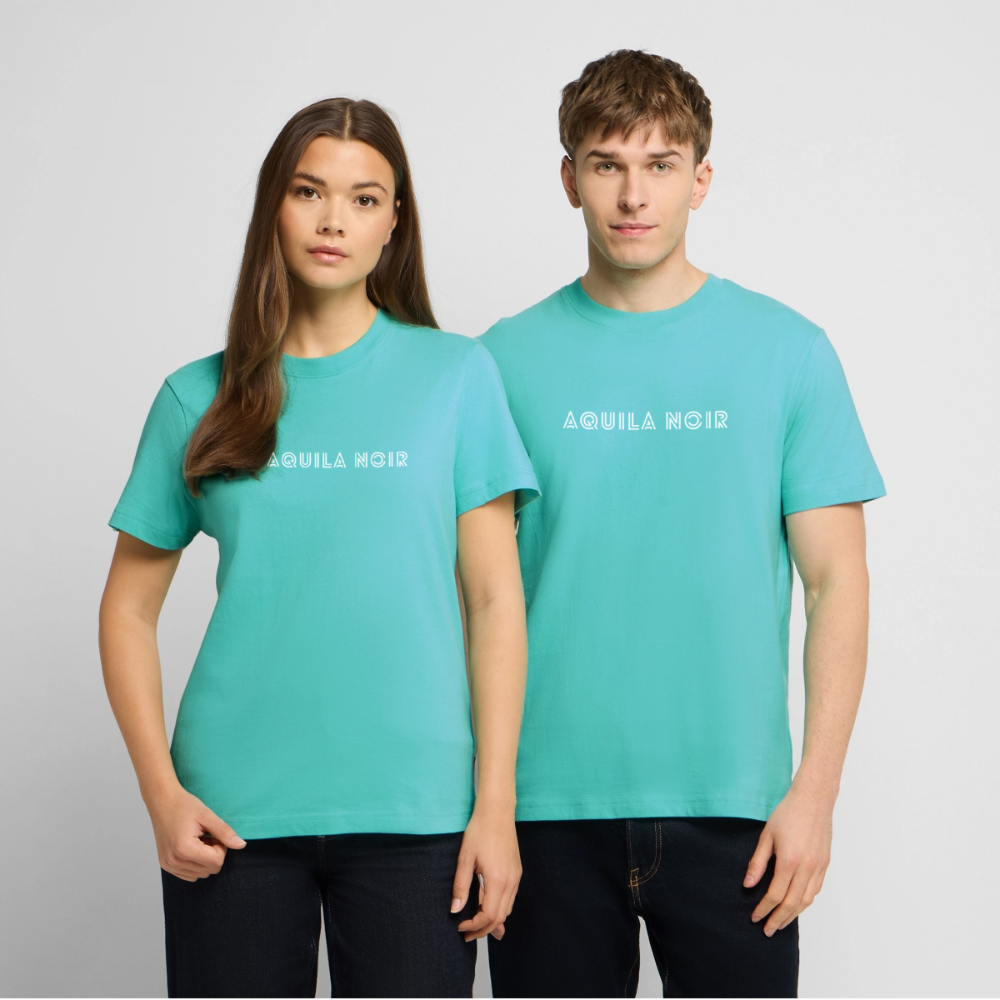 The "Signature" Vanguard Tee (Ivory) - Poolblau