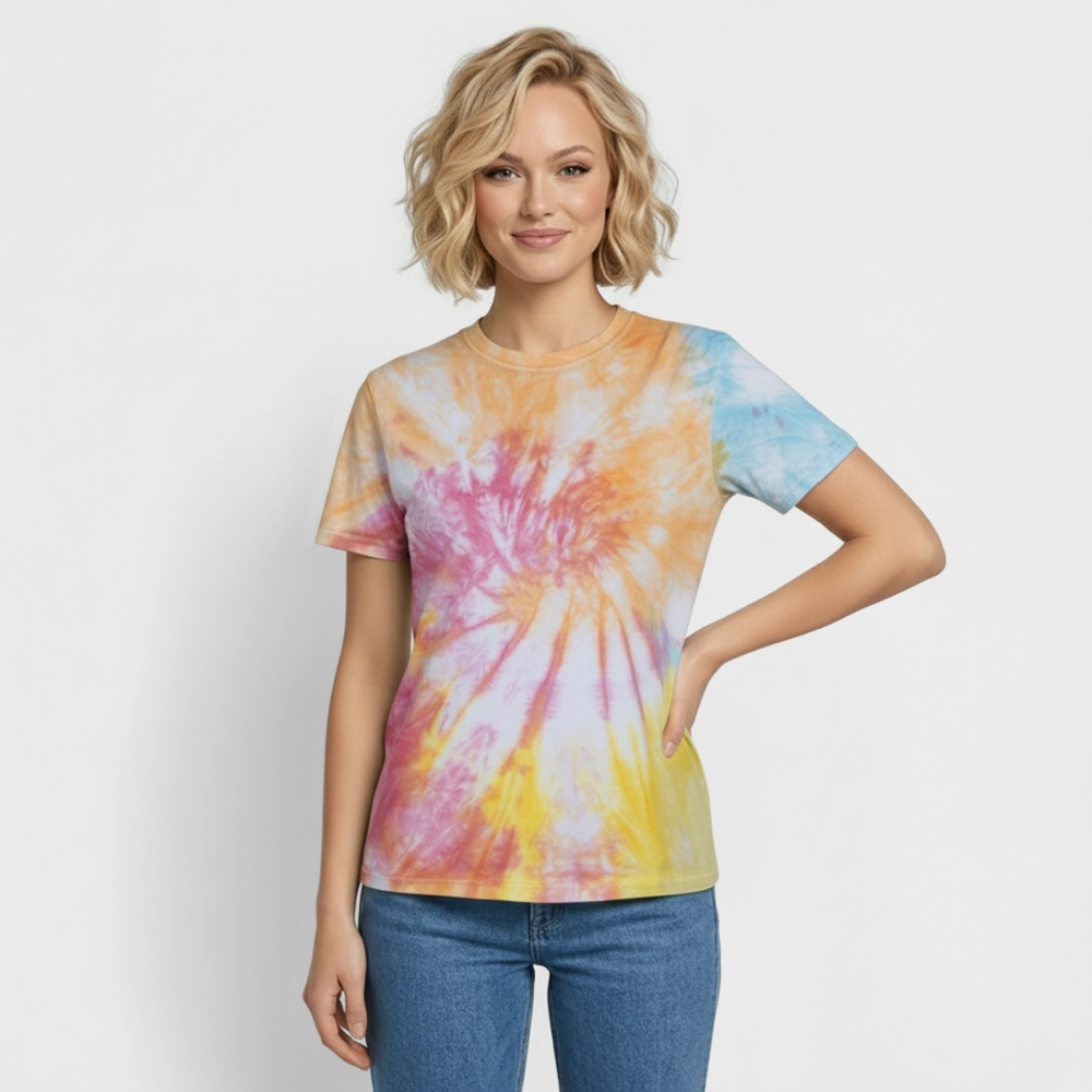 Aura Tie Dye - Regenbogen-Spirale