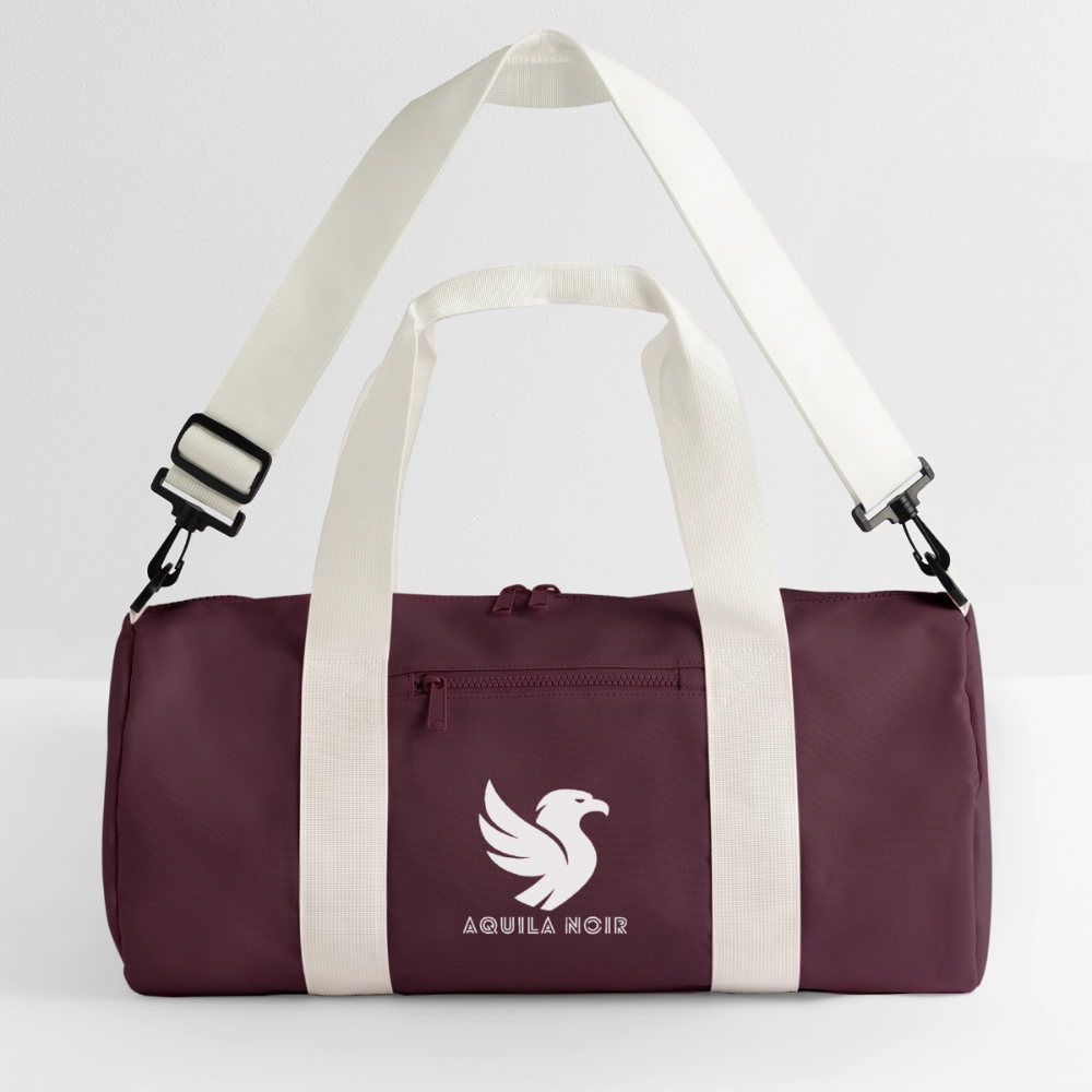 Amour Gym Bag (Ivory) - Bordeaux/Offwhite