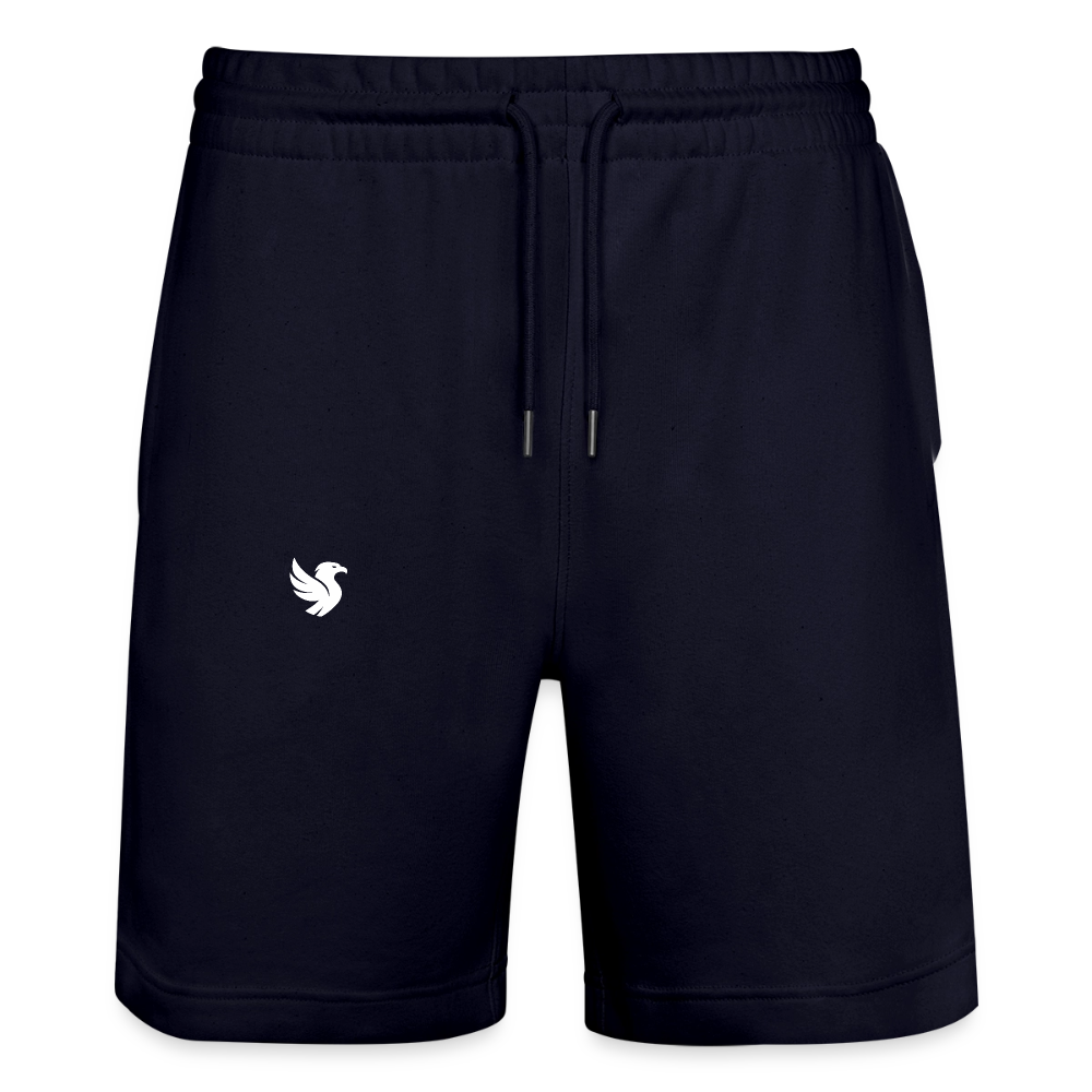 Valmont Sweatshorts (Ivory) - Dark navy