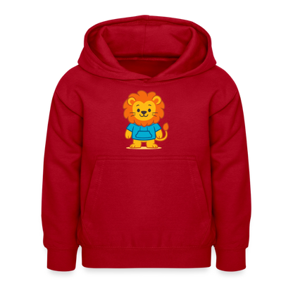 Lion Kids Hoodie - Rot