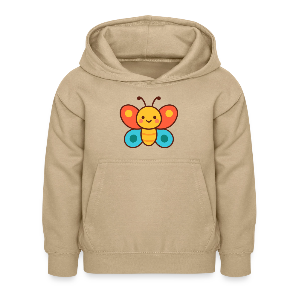 Butterfly Kids Hoodie - Sand