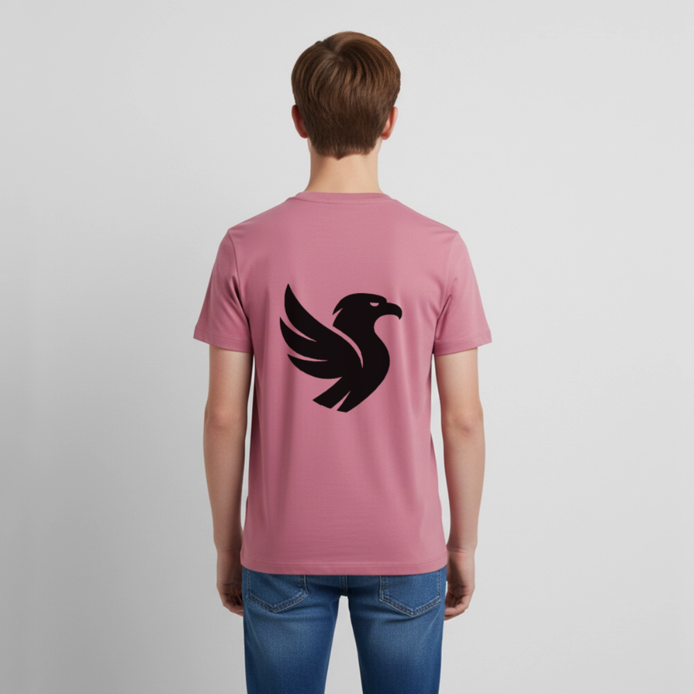 "Big Bird" Backprint Tee - Mauve