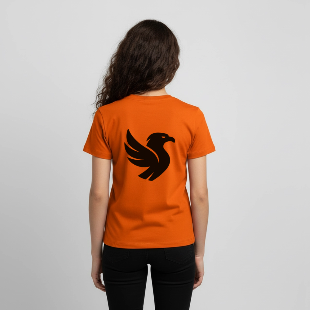 "Big Bird" Backprint Tee - Orange 