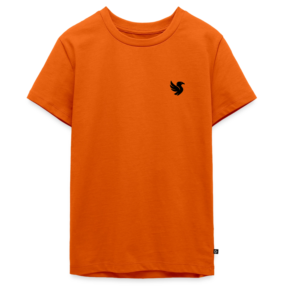 "Essential" Tee (Onyx) - Orange 