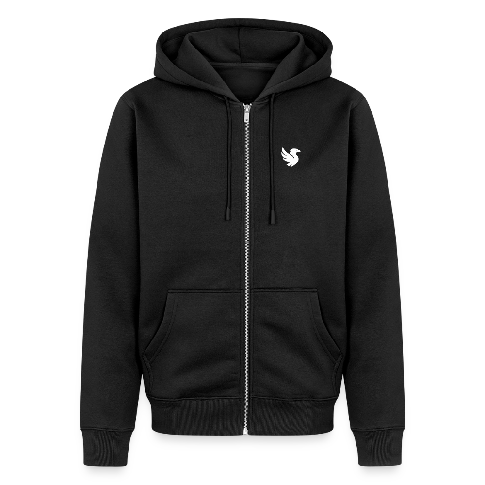 Maison Zip Hoodie (Ivory) - Schwarz
